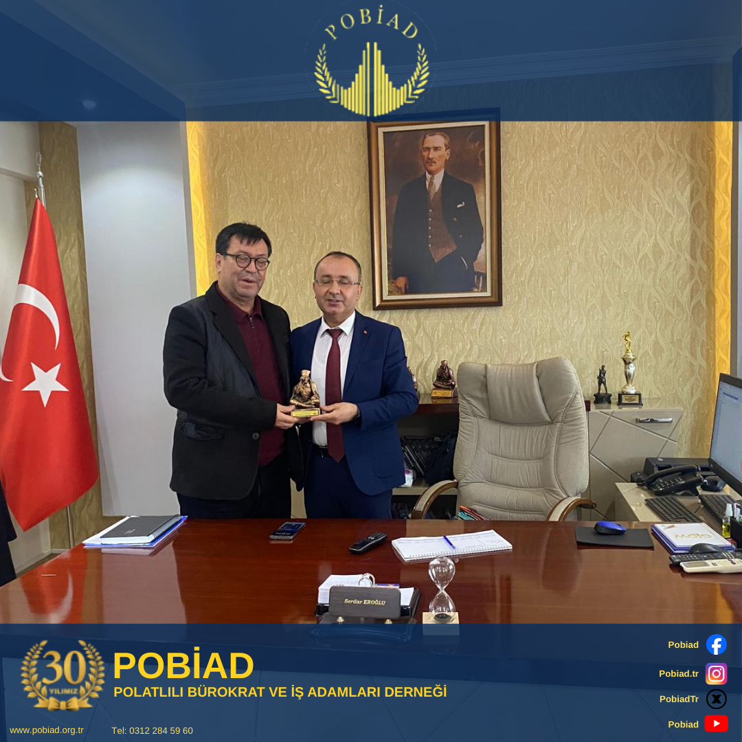 Sayın Serdar Eroğlu’na Hayırlı Olsun Ziyareti