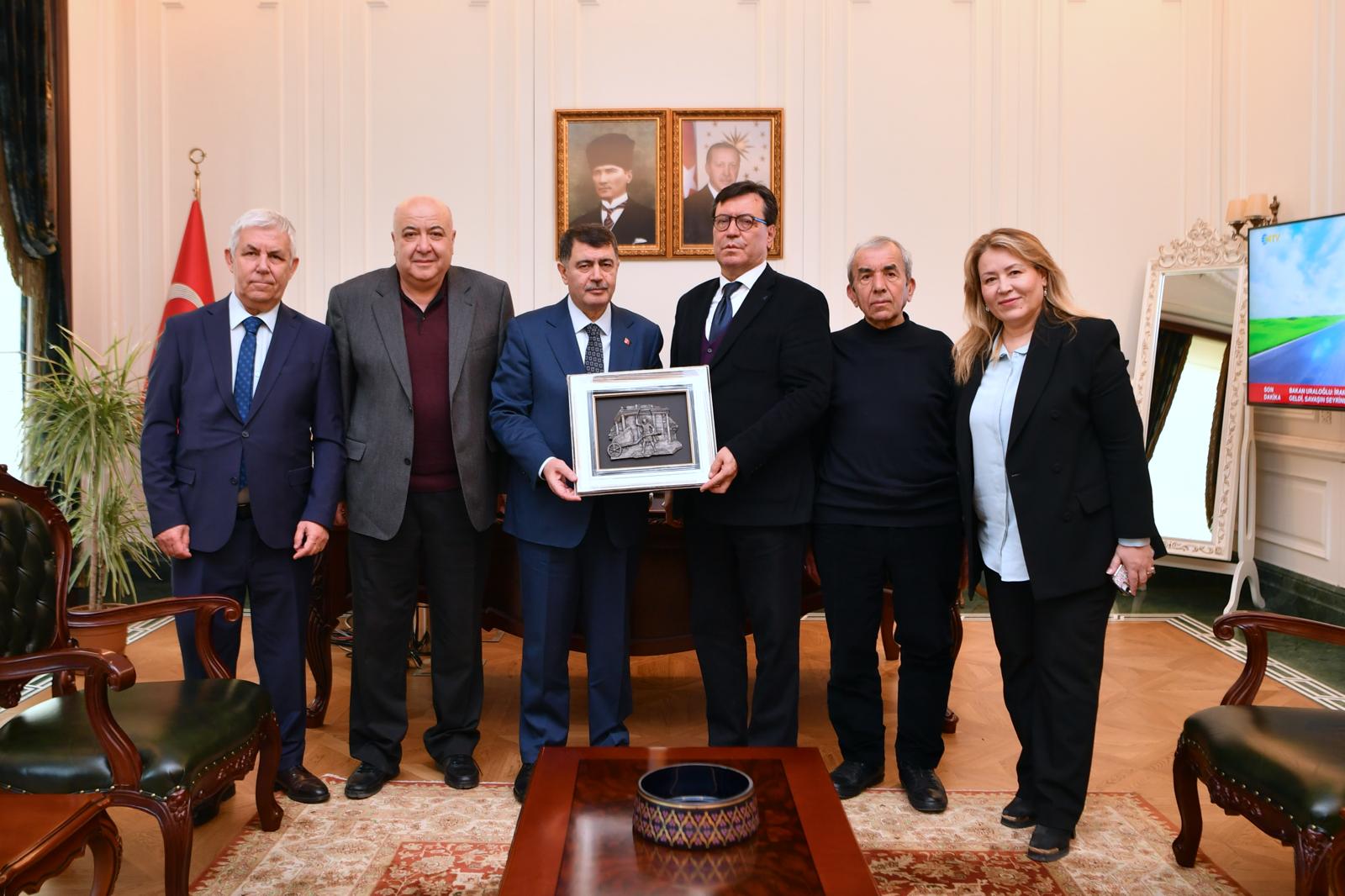 Ankara Valisi Vasip Şahin’e Ziyaret