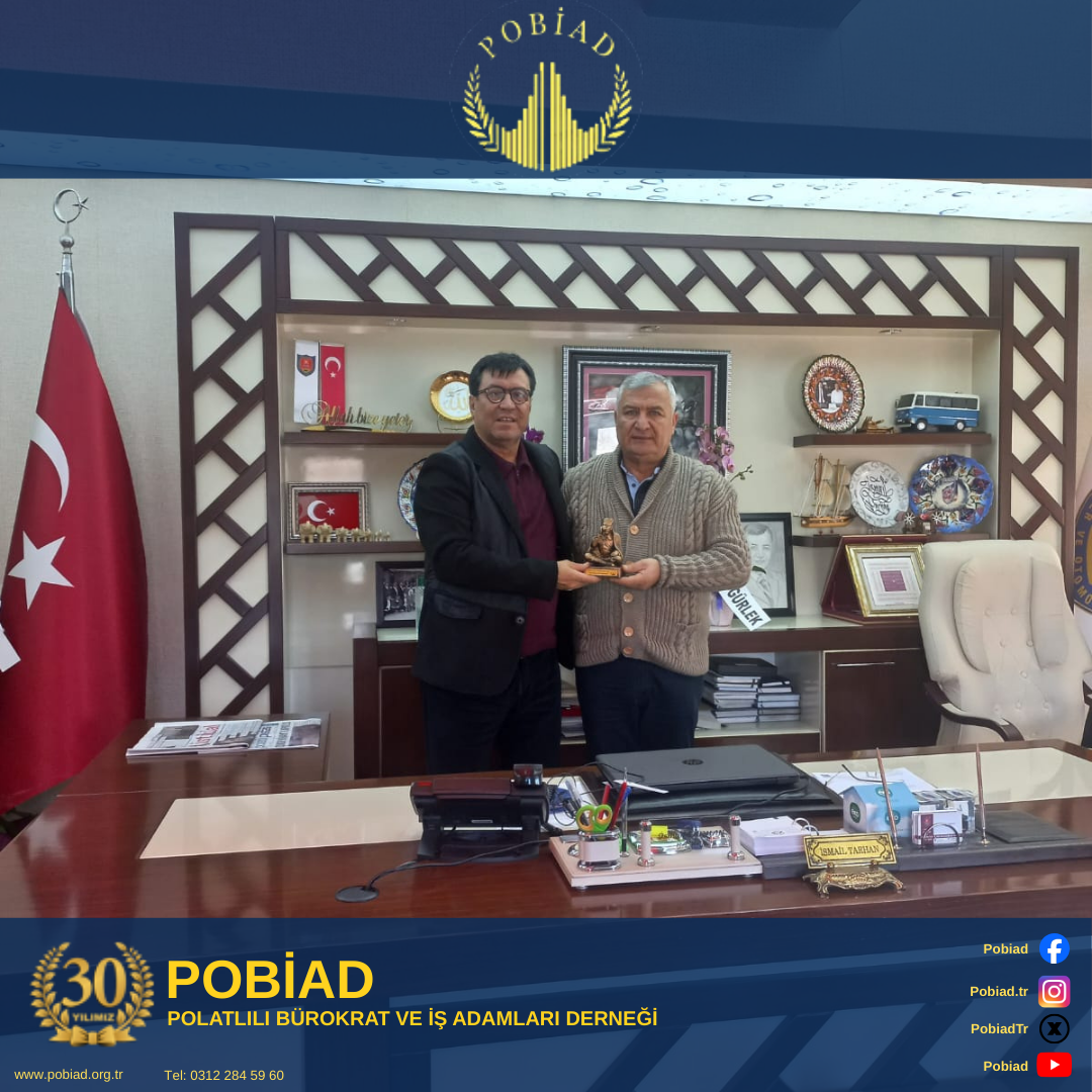 Şoförler ve Otomobilciler Derneği Başkanı İsmail Tarhan’ı Ziyaret Ettik