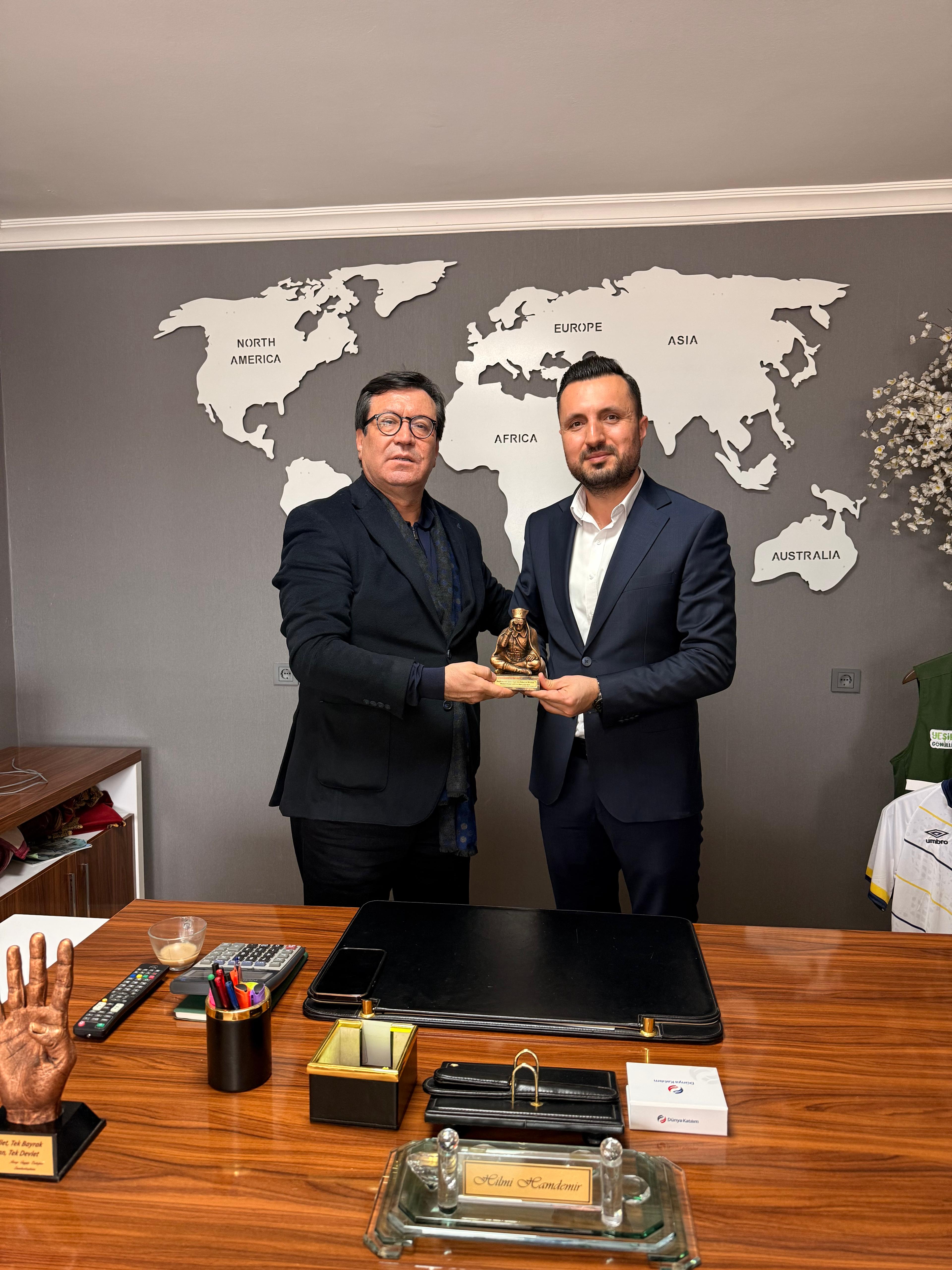 Yeşilay Yönetimine Ziyaret