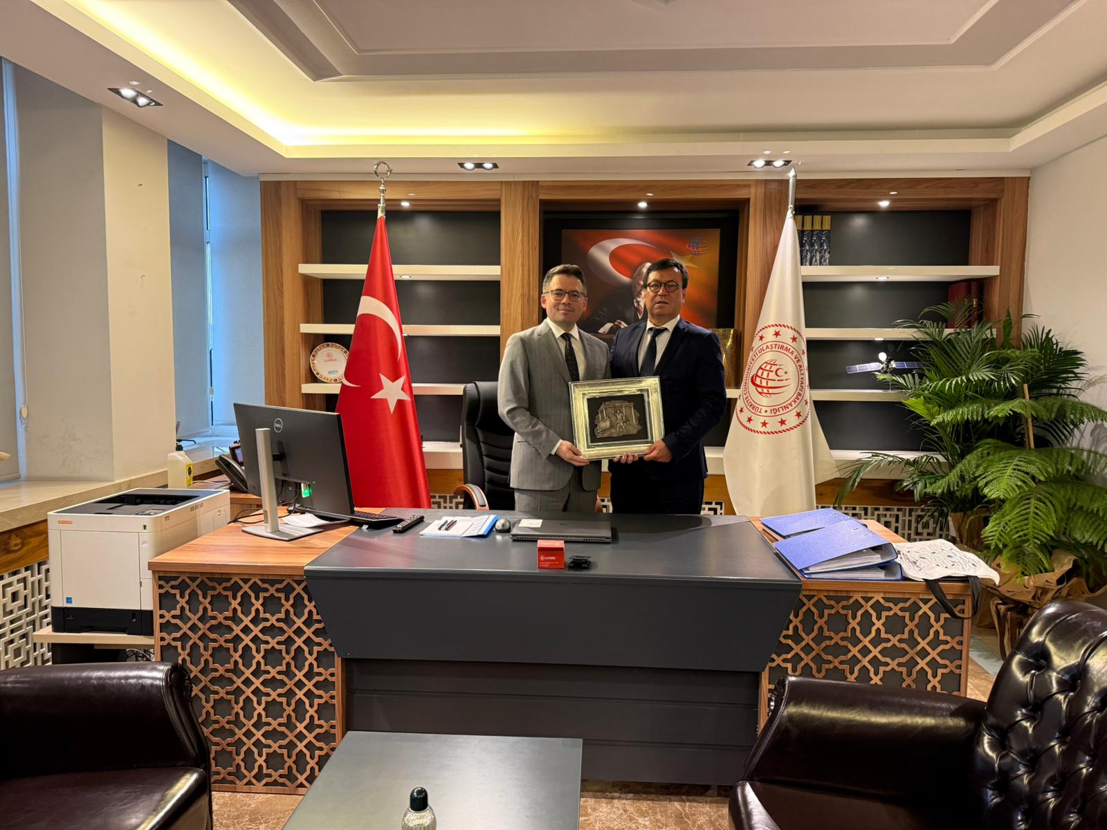 Hemşehrimiz Dr. Çağlar Tabak’a Hayırlı Olsun Ziyareti