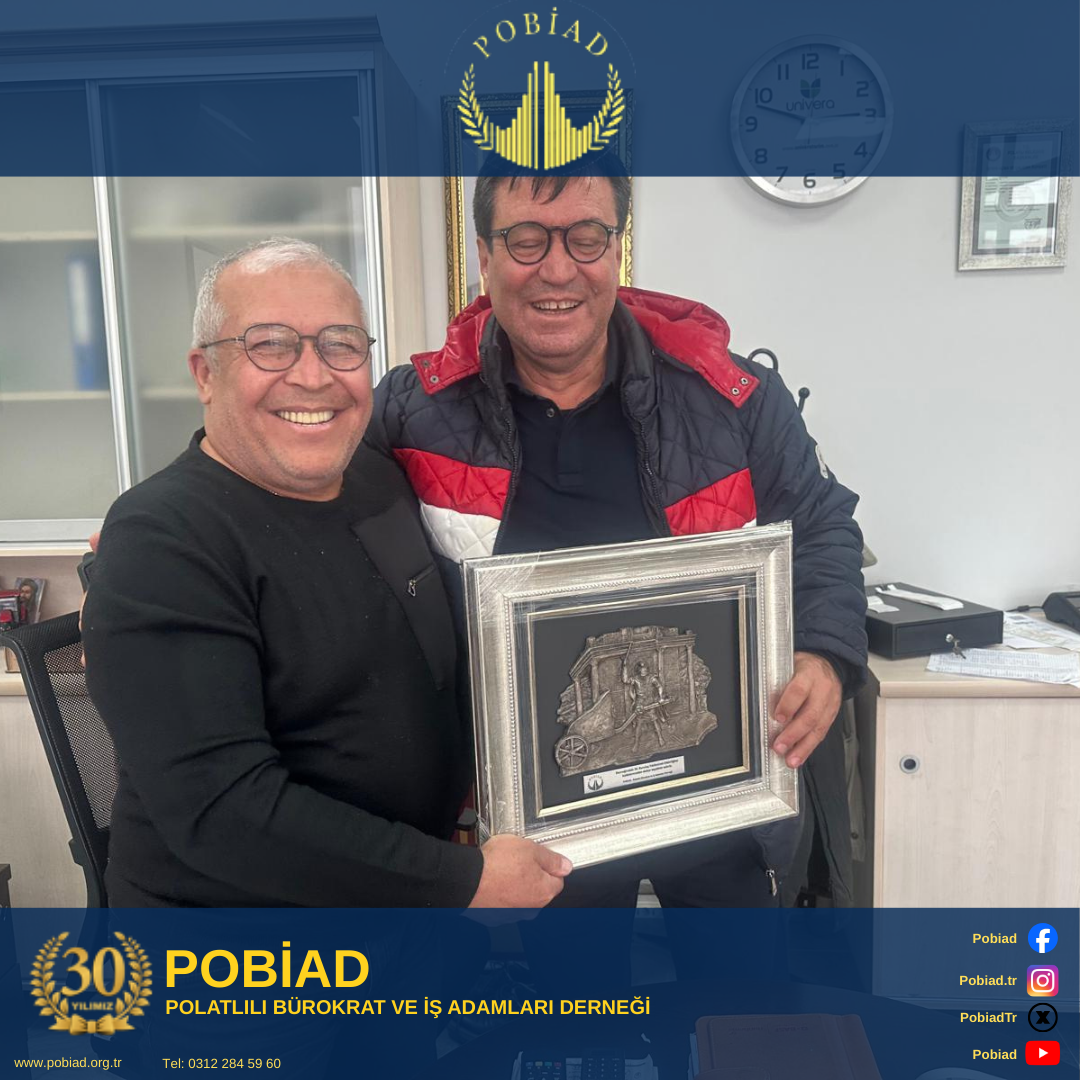 Sponsorumuz Murat Çelik’e Teşekkür Ziyareti